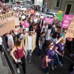 Manifestation de la Grève féministe à Fribourg