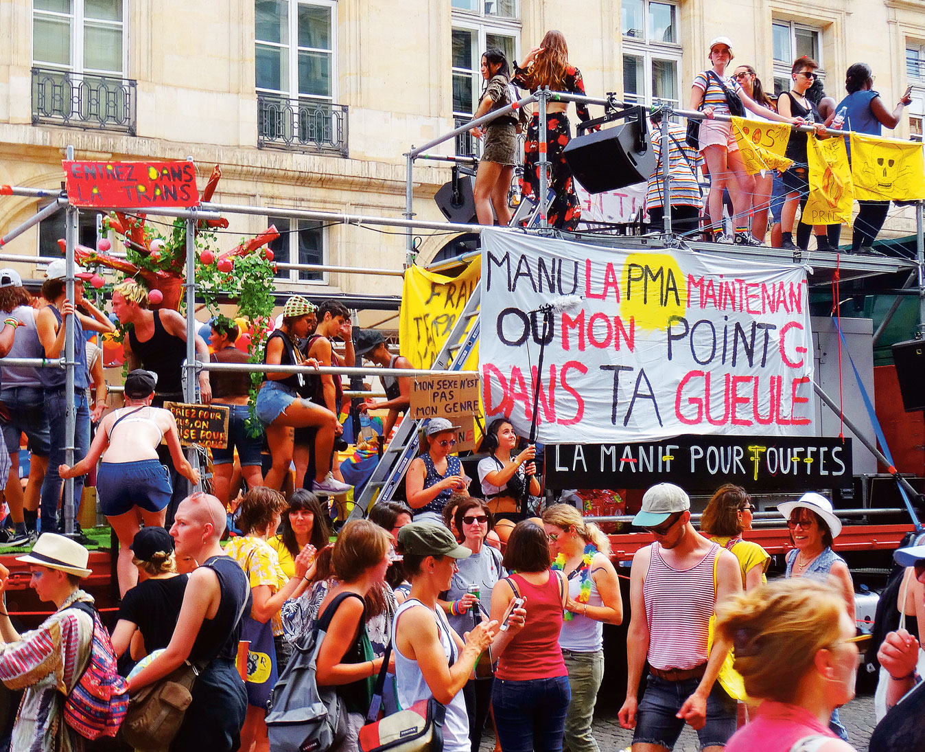 Pride 2018, Paris. Photo: Jeanne Menjoulet