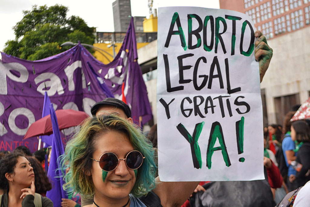 Manifestation pour le droit à l'avortement, Argentine. Photo: Protoplasma-k