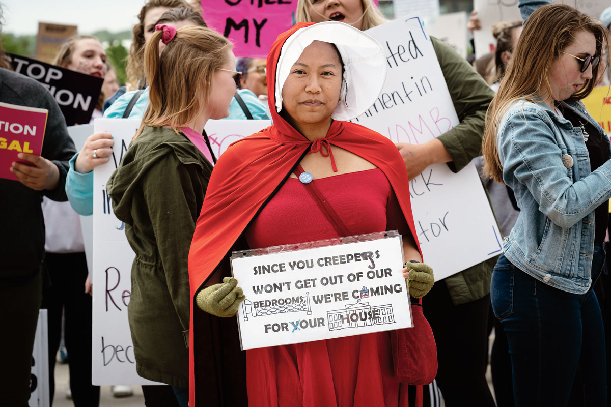 Manifestation pour le droit Ã  l'avortement, Minnesota, 2019. Photo: Lorie-Shaull