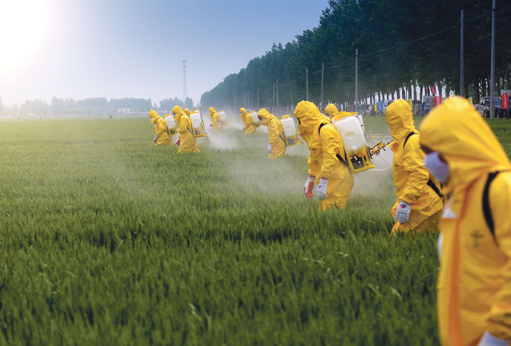 Epandage de pesticides