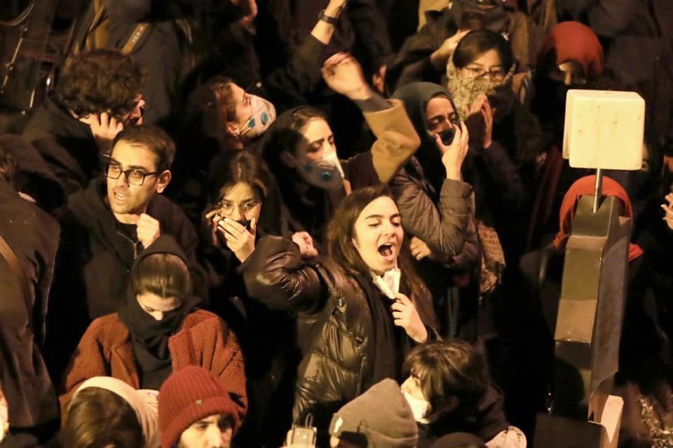 Manifestation en Iran, janvier 2020