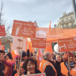 CFDT manifeste à Paris