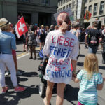 Rassemblement à Berne contre les mesures sanitaires, 9 mai 2020