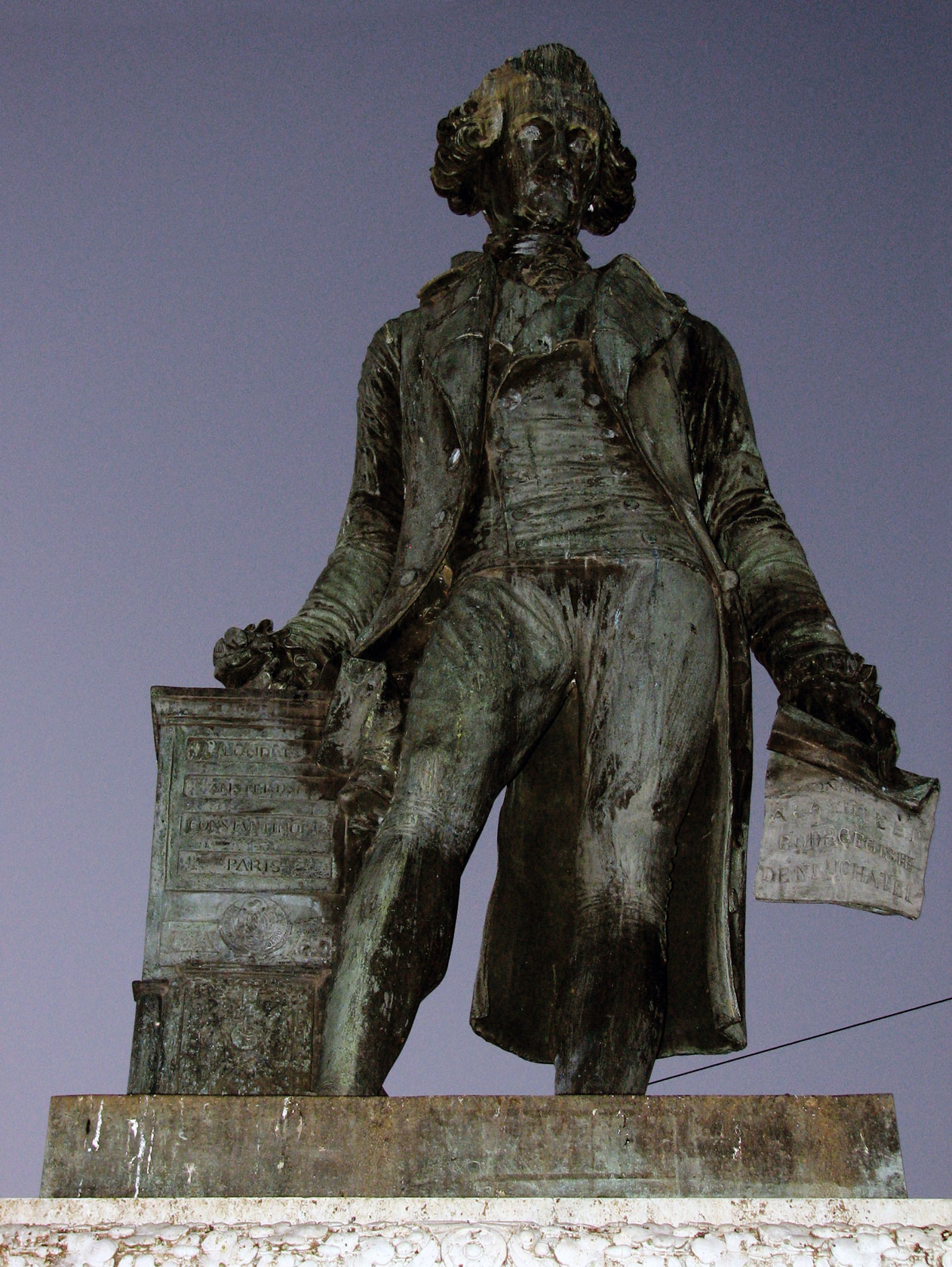 Statue de David de Pury, Neuchâtel