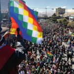 Marche El Alto, Bolivie, 14 août 2020