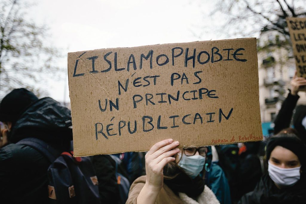 Manifestation contre l'islamophobie