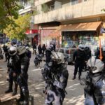 Descente de police dans le quartier d’Exarcheia, 6 décembre 2020