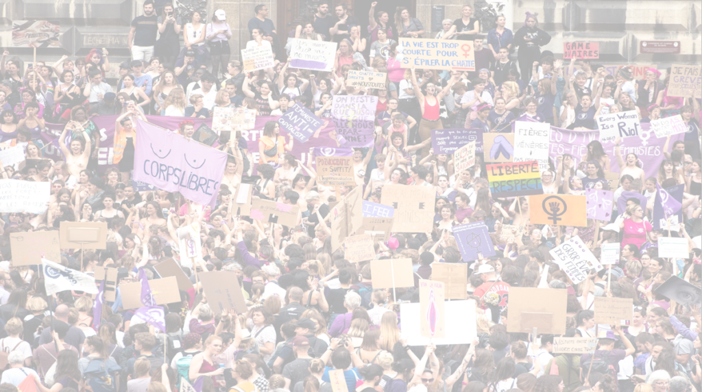 Image de la Grève féministe du 14 juin 2019 à Lausanne