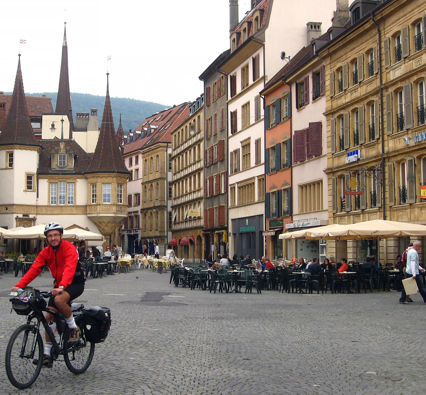 Vélo centre ville Neuchâtel