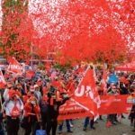 Manifestation de syndicats à Olten