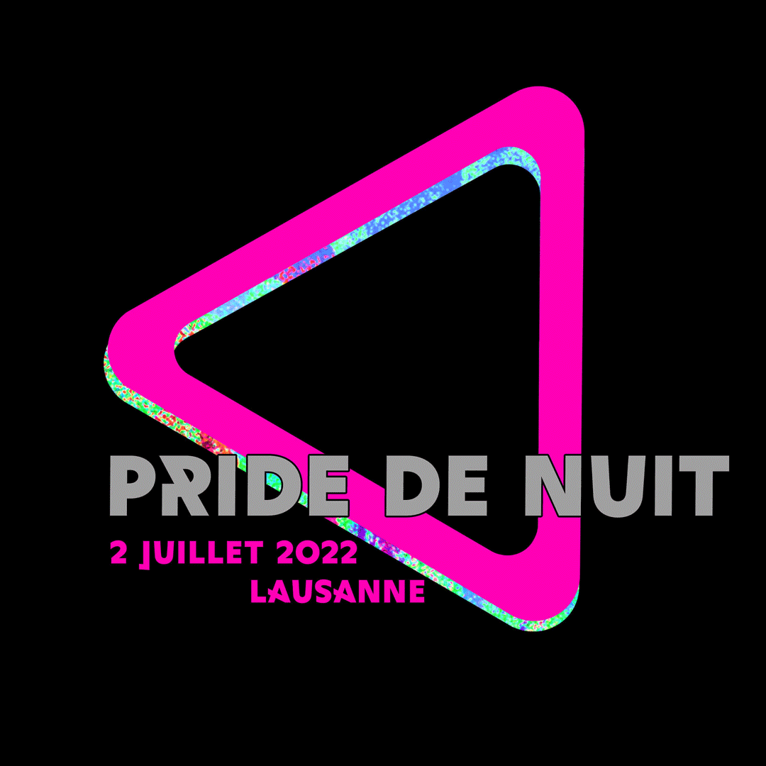 Le logo de la Pride de nuit 2022