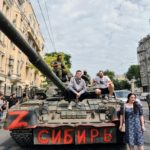 Tanks du groupe Wagner à Rostov-sur-le-Don.