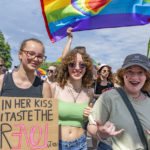 Des manifestantes lors de la Pride 2023 à Genève