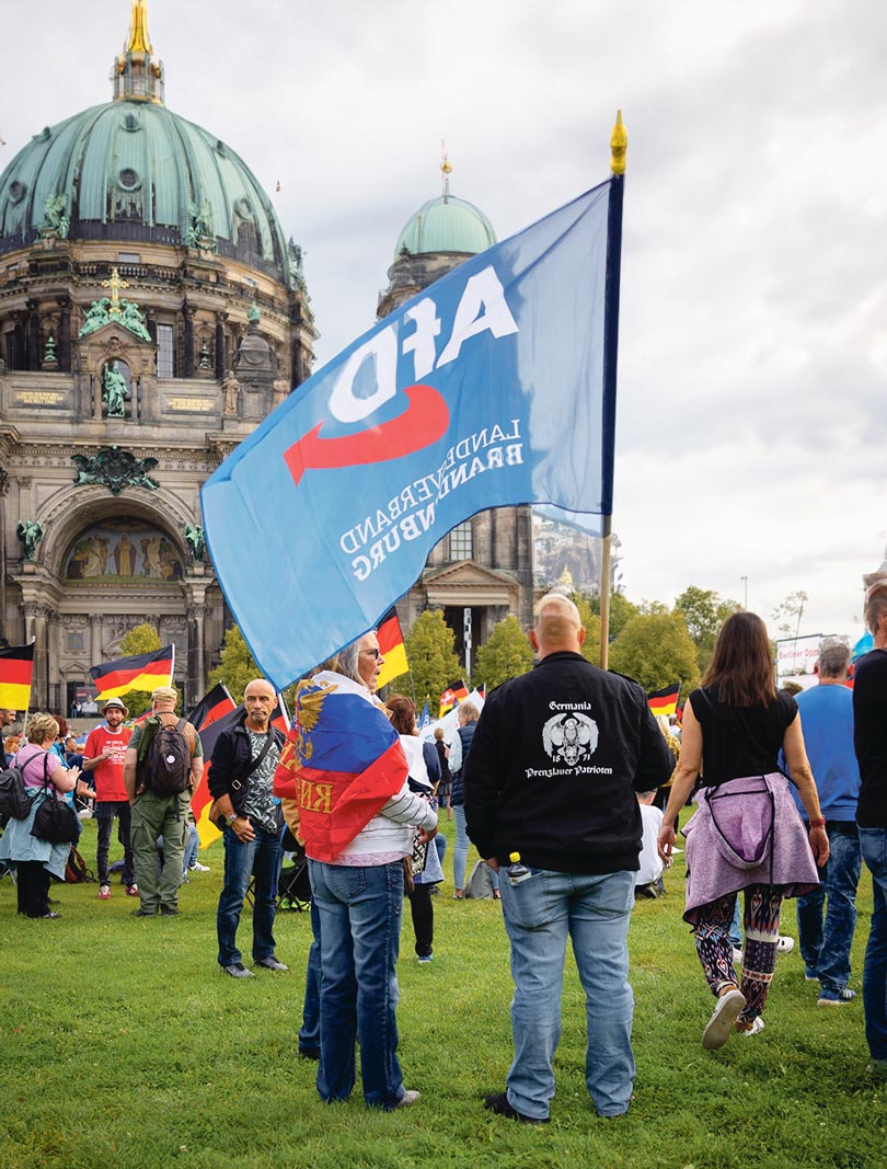 Rassemblement de l'AfD à Berlin