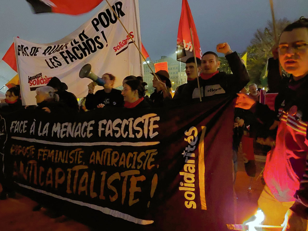 Manifestation antifasciste, Genève, 12 novembre 2022