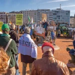 Manifestation de paysans à Genève