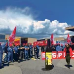 Rassemblement des salariés de Vetropack à Saint-Prex exigent un plan social digne de ce nom