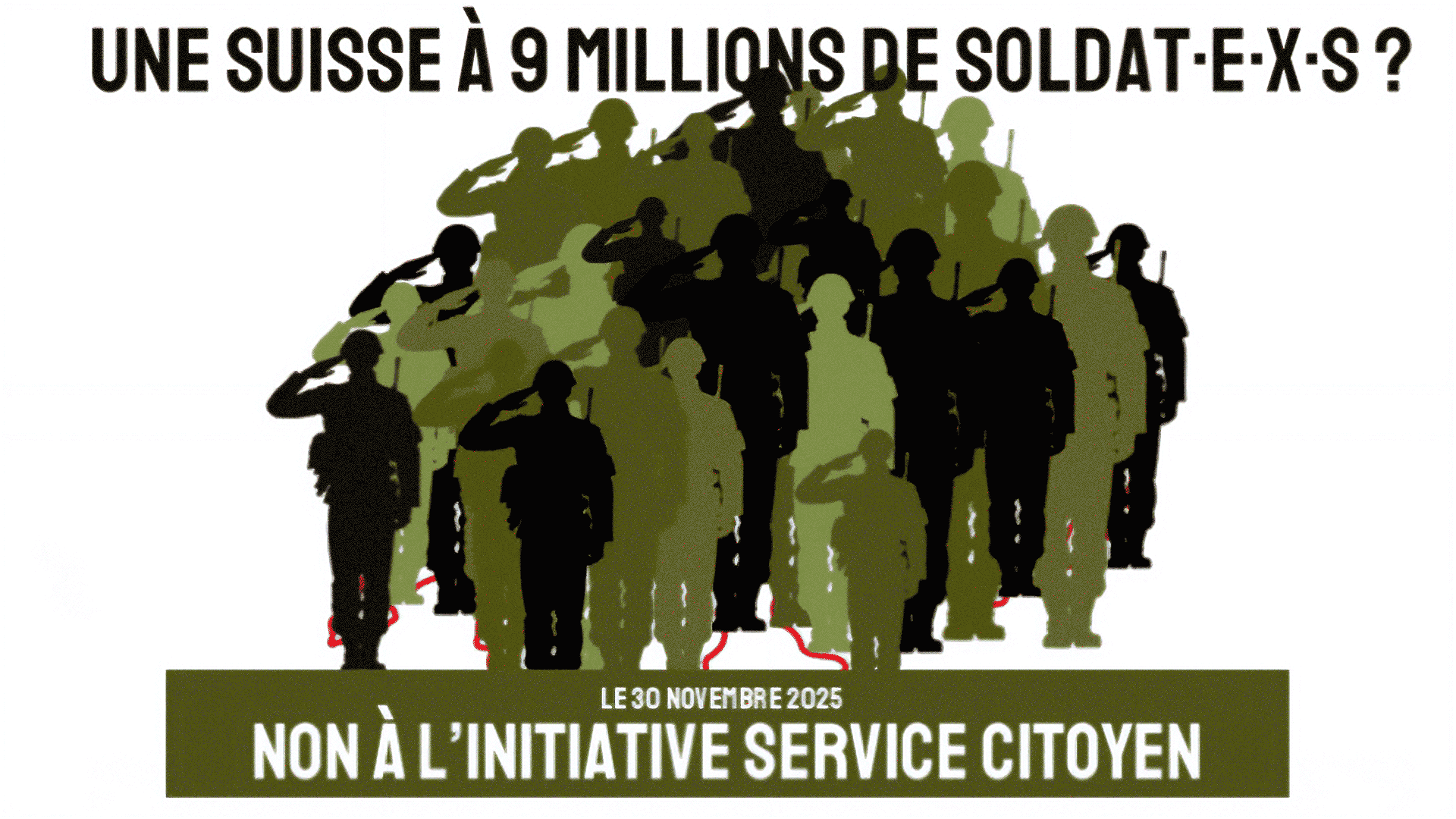 Banner de la campagne contre l'initiative Service CItoyen