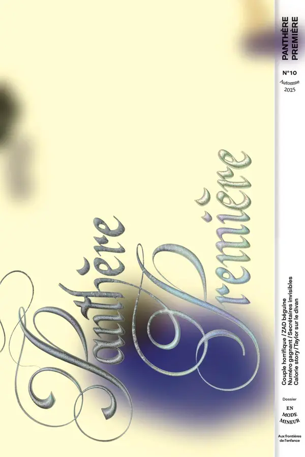 Couverture du numéro 10 de la revue Panthère Première