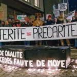 Manifestation de la fonction publique vaudoise contre l’austérité, Lausanne 9 décembre 2025.