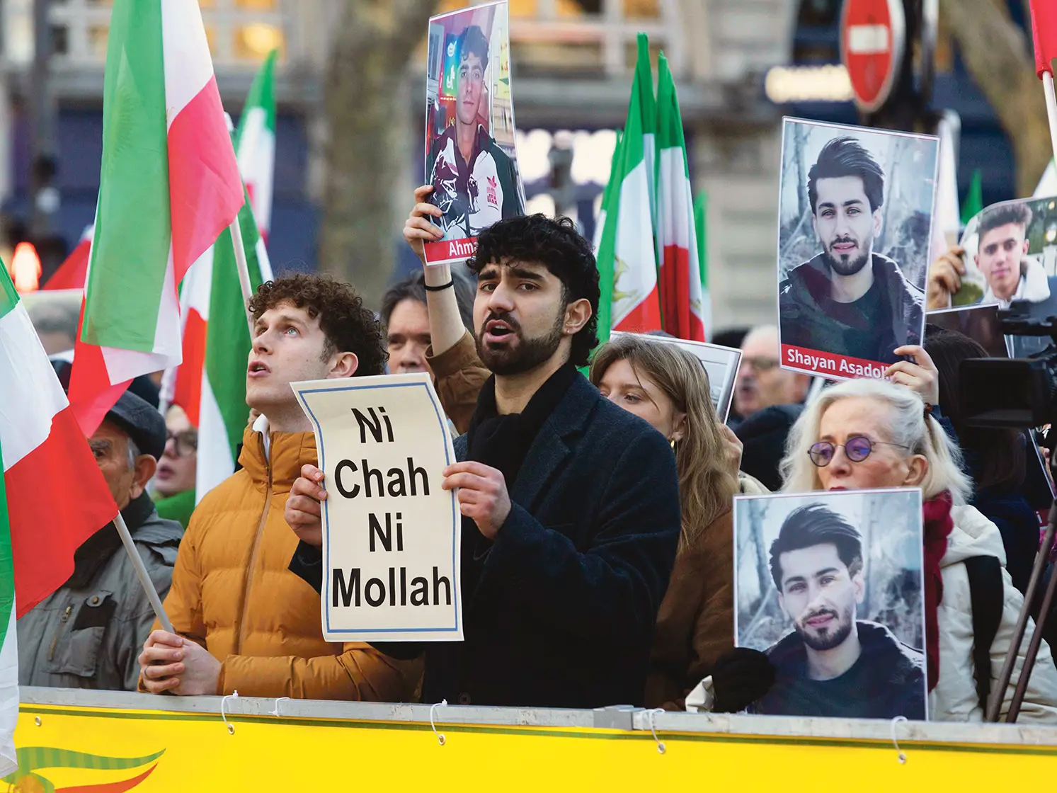 Manifestation en soutien au peuple iranien, Paris 18 décembre 2026.