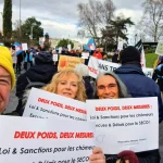 Rassemblement de protestation contre les négligences du Seco