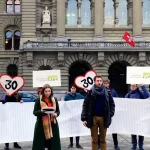 Dépôt d’une pétition contre l’interdiction de principe du 30 km/h sur les routes principales