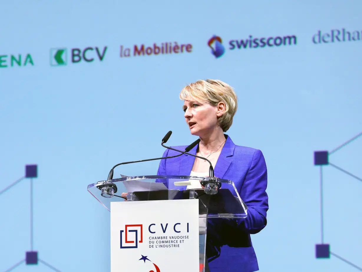 Discours d’Isabelle Moret devant le patronat vaudois