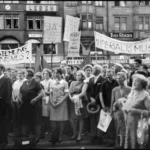 Manifestation à Berne en 1968 contre l’URSS et contre les USA