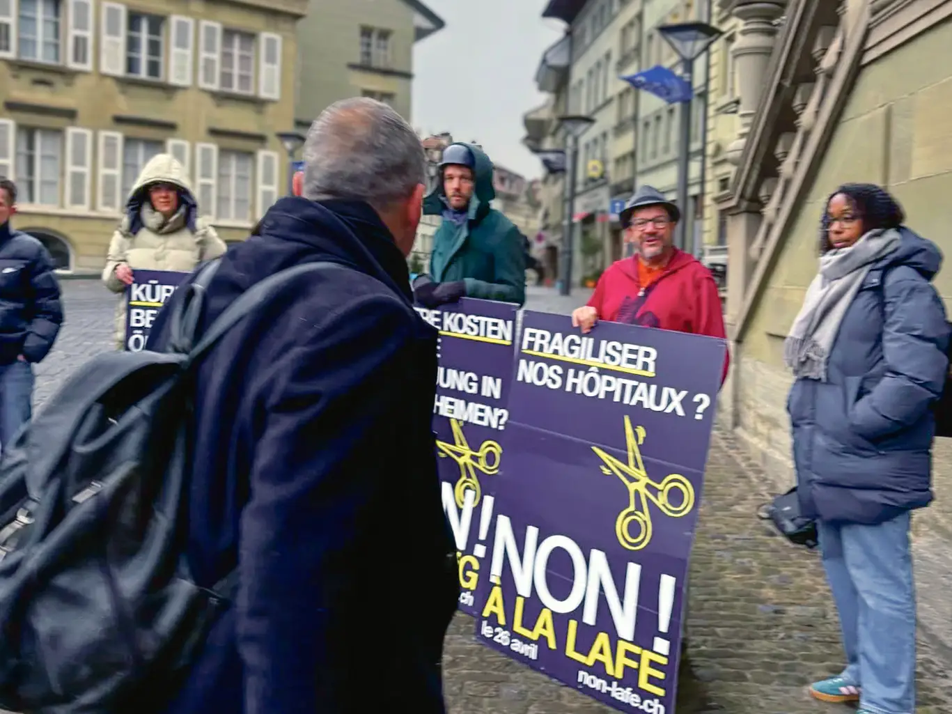 Action devant le Conseil d’État de Fribourg contre la LAFE
