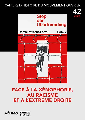 Couverture du numéro 42 des Cahiers d'histoire du mouvement ouvrier