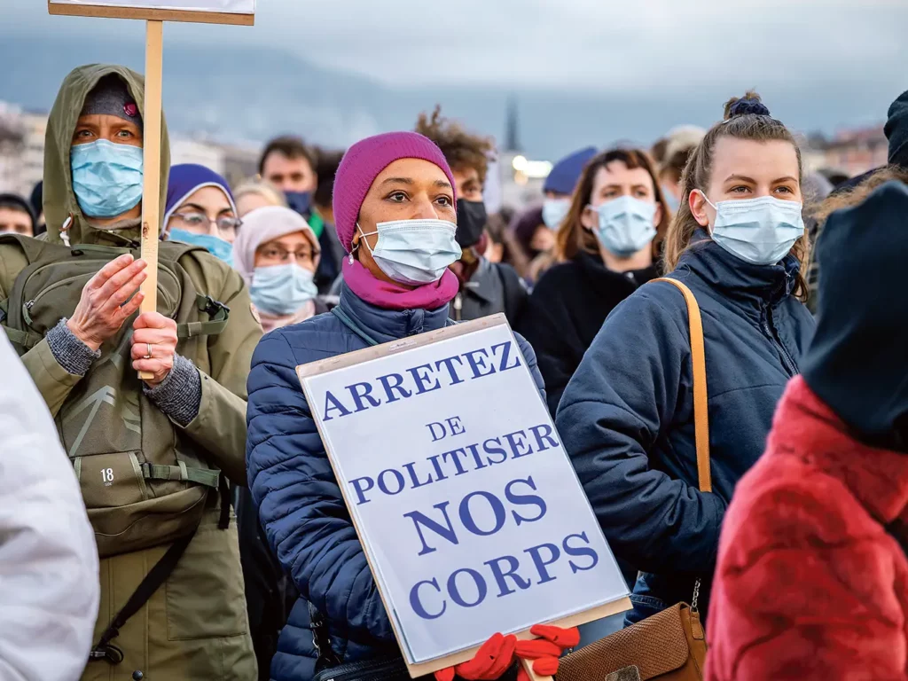 Manifestation contre l’islamophobie, Genève, 16 mars 2021