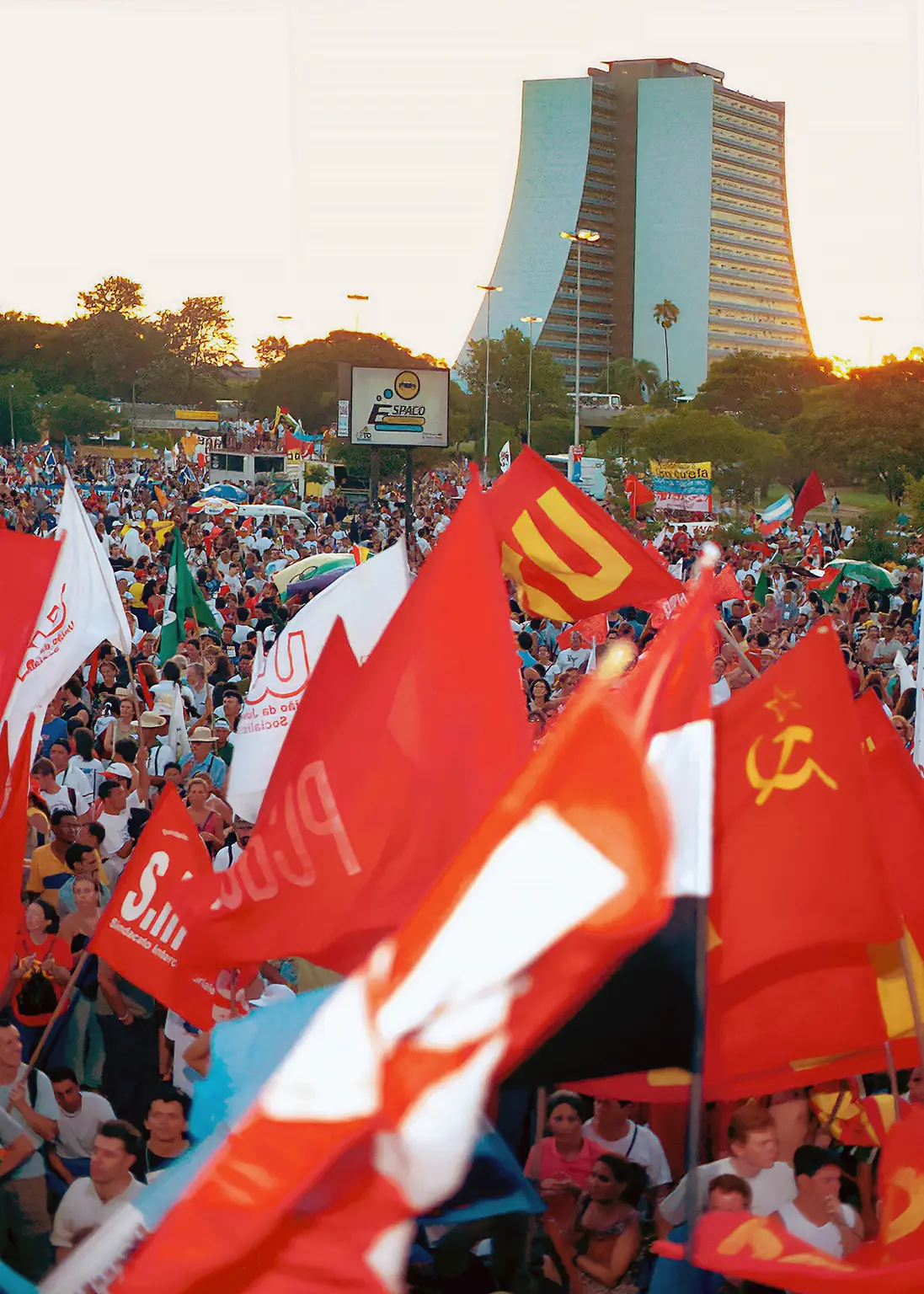 Manifestation d’ouverture du Forum social mondial 2005 à Porto Alegre