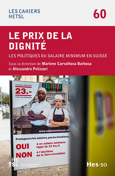 Couverture du livre “le prix de la dignité. Les politiques du salaire minimum en Suisse”
