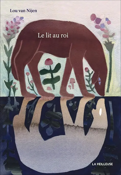 Couverture du livre de Lou van Nijen, “Le lit au roi”