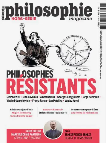 Couverture du hors-série “Philosophes résistants” de Philosophie Magazine