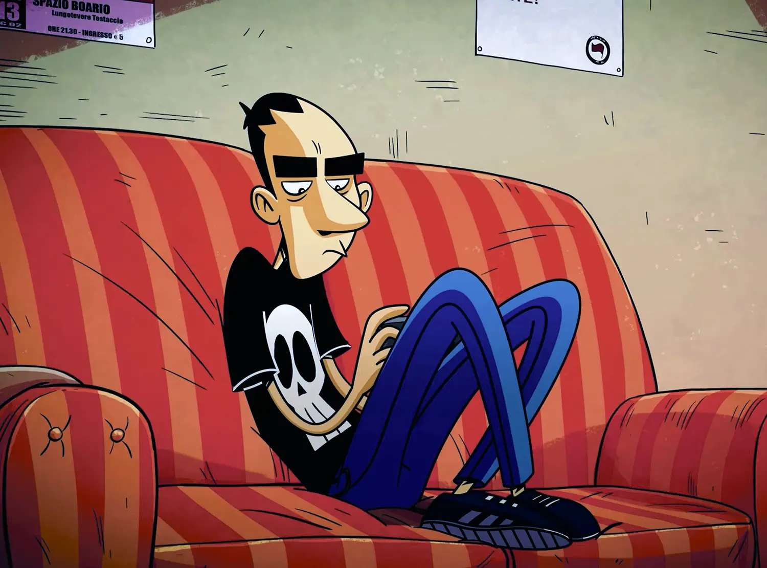 Image de la série “Pour un sou” de Zerocalcare