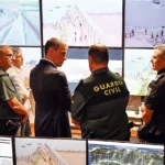 Le président espagnol Pedro Sánchez en visite à un poste frontière de Ceuta, 31 juillet 2026