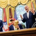 Gianni Infantino et Donald Trump