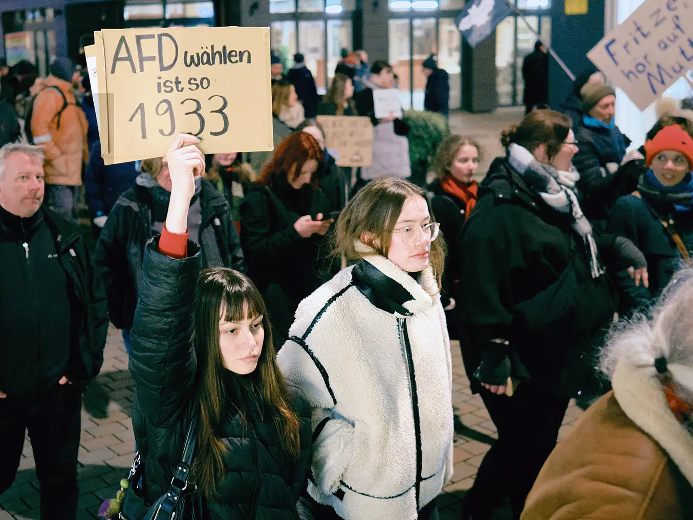Manifestation contre l’AfD en Allemagne