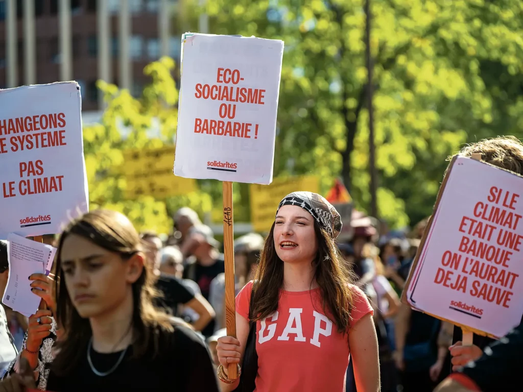 Manifestation «Pas d’étés à 50°C!», Genève, 19 septembre 2026