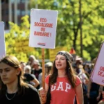 Manifestation «Pas d’étés à 50°C!», Genève, 19 septembre 2026
